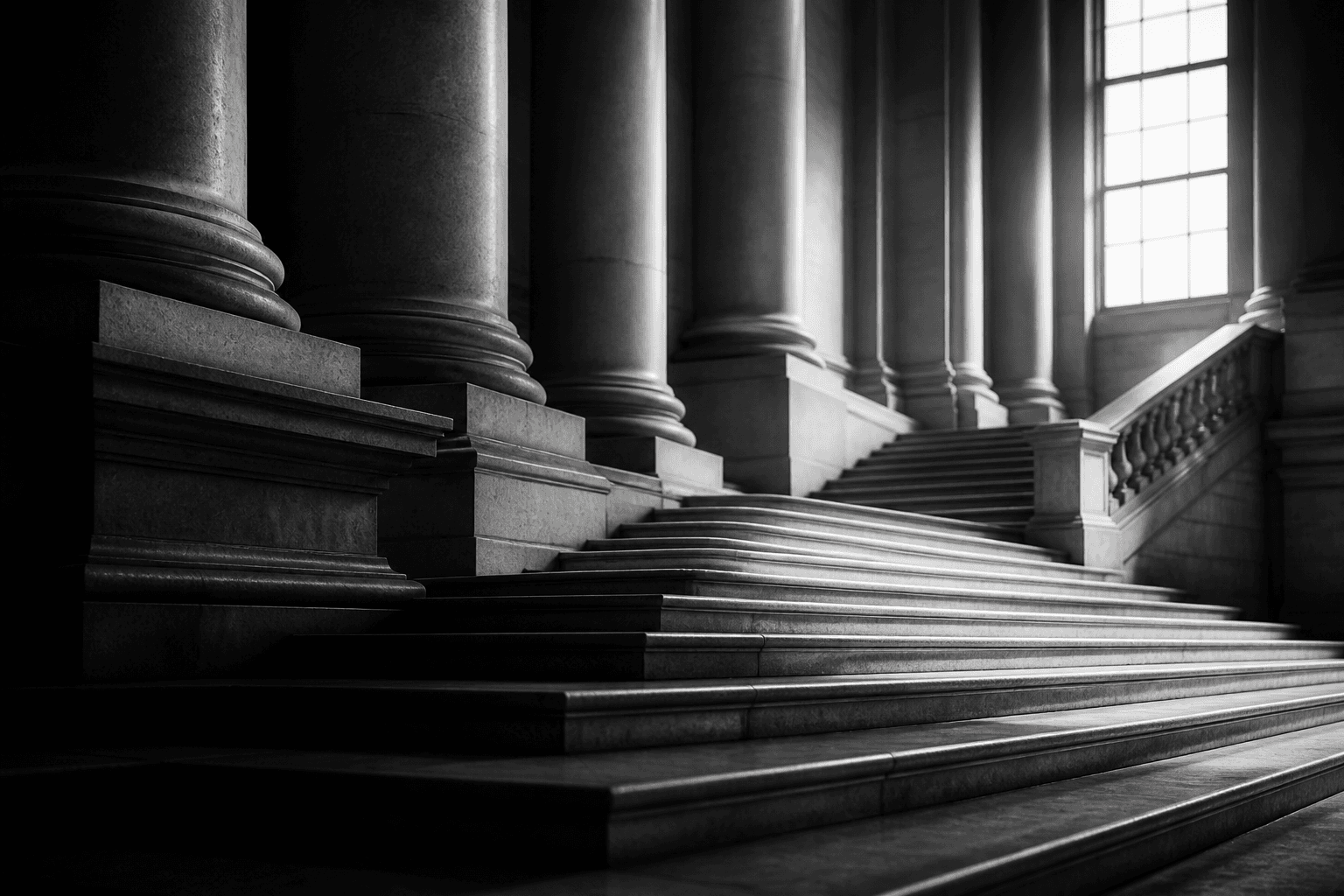 Stone colonnade — Hedgen independent research